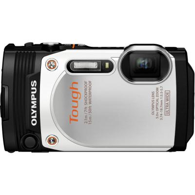 Цифровий фотоапарат Olympus TG-860 White (V104170WE000) - зображення 2