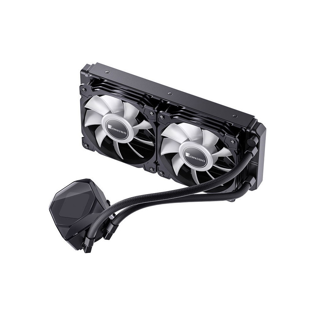 Система рідинного охолодження JONSBO TW6-240 ARGB Black - зображення 9