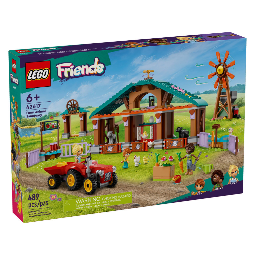 Конструктор LEGO Friends Притулок для сільськогосподарських тварин 489 деталей (42617) - зображення 1