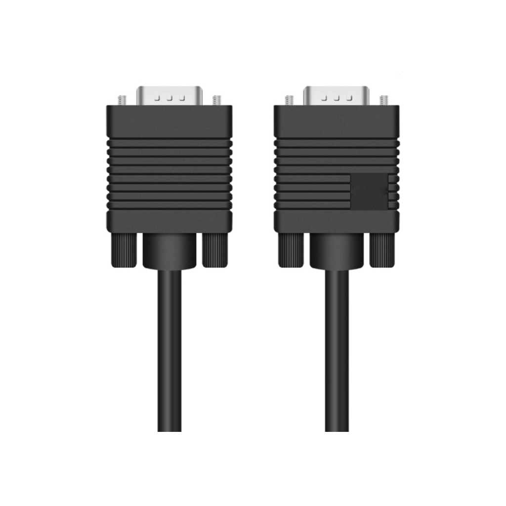 Кабель мультимедійний VGA 5.0m HD15M/HD15M (3+9С) Prologix (PR-VGA-VGA-P-06-28-5m) - зображення 2