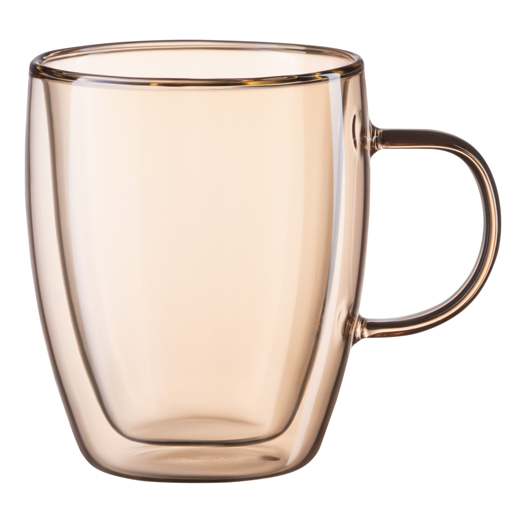 Набір чашок Ardesto Golden Moon GR 270 мл 2 шт золотистий (AR2627BGR) - зображення 1