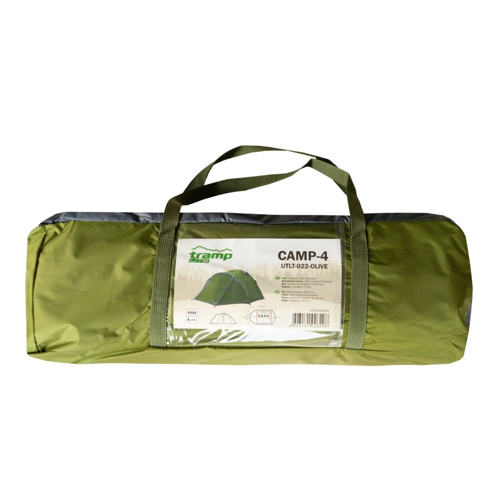 Намет Tramp Lite Camp 4 Olive (UTLT-022-olive) - зображення 12