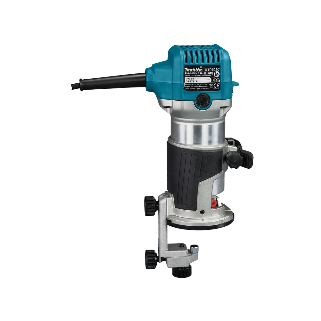 Фрезер Makita RT0702CX2 710ВТ, цанга 6 та 8мм, 10000-34000об/хв (RT0702CX2) - изображение 5
