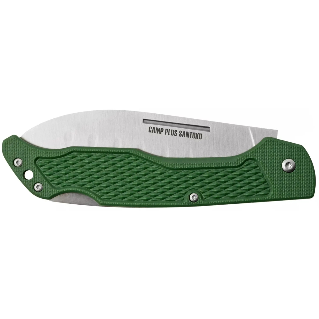Ніж Ontario Knife Camp Plus Santoku Green (ON4305) - зображення 4