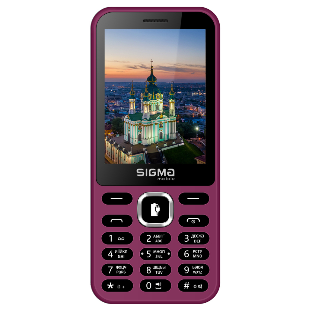 Мобільний телефон Sigma X-style 31 Power Type-C Purple (4827798855041) - зображення 1