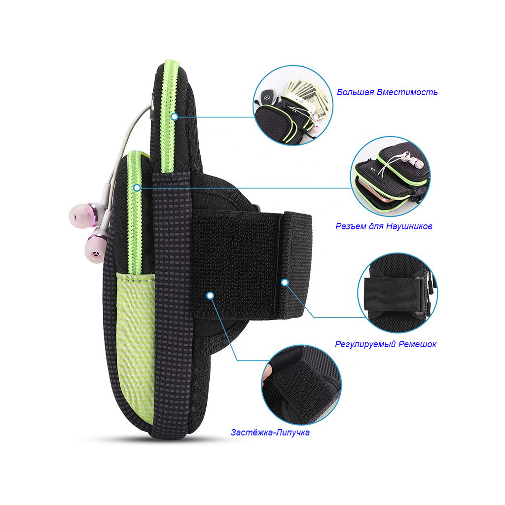 Чохол до мобільного телефона BeCover 6.5" Becover BC0011 Black-Blue (705343) - зображення 4