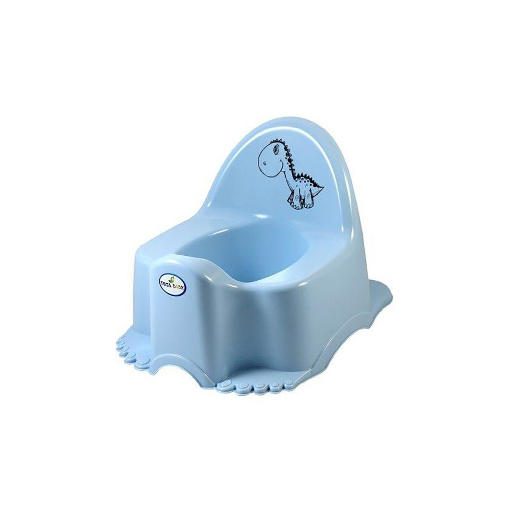 Горщик Tega Baby з музикою Dino light blue (PO-056-135) - зображення 1