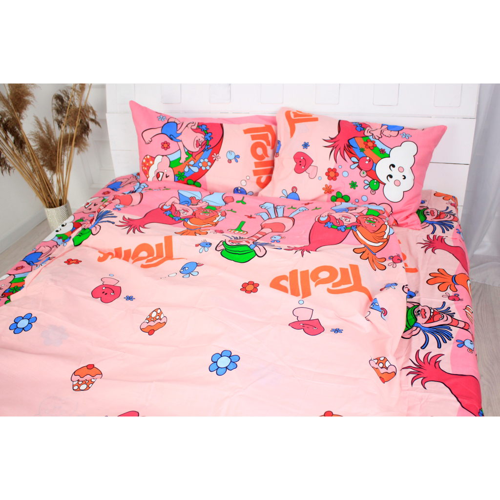 Постільна білизна MirSon Бязь Premium 17-0261 Trolli односпальна (2200001987760) - изображение 3