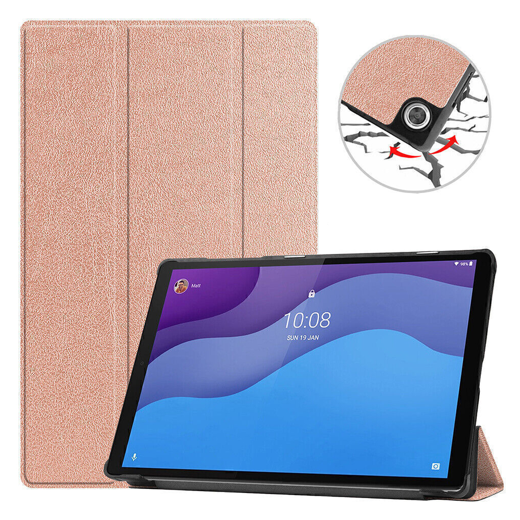 Чохол до планшета BeCover Smart Case Lenovo Tab M10 TB-X306F HD (2nd Gen) Rose Gold (709532) - зображення 2