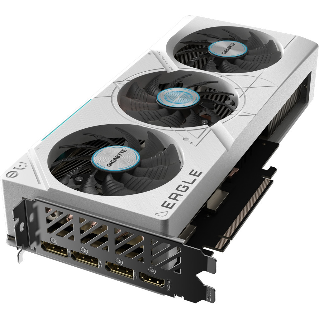 Відеокарта GIGABYTE GeForce RTX4070Ti SUPER 16Gb EAGLE ICE OC (GV-N407TSEAGLEOC ICE-16GD) - зображення 4