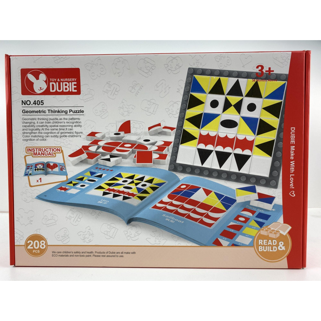 Конструктор Wange Геометрична головоломка-конструктор (WNG-405) - зображення 1