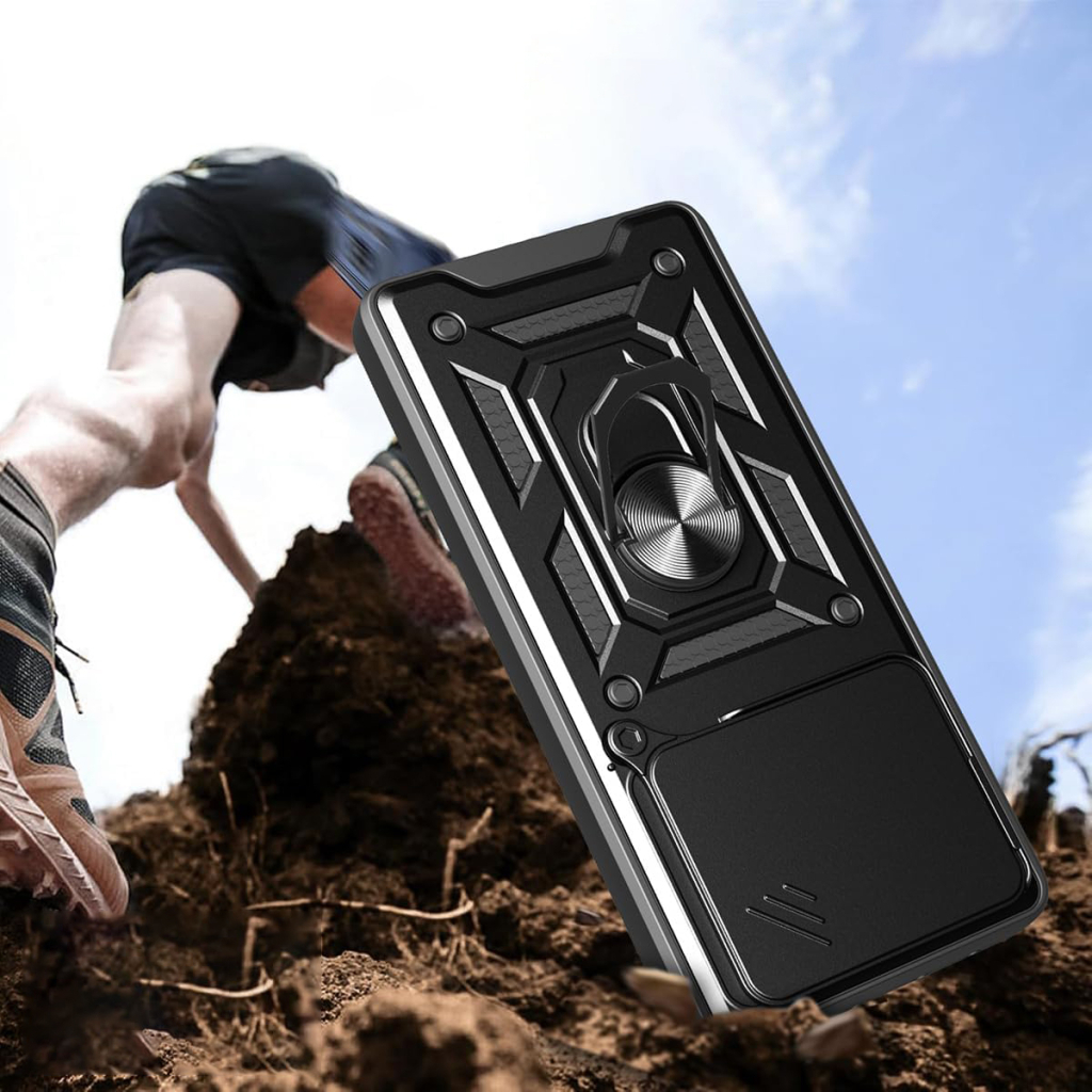 Чохол до мобільного телефона BeCover Military Nubia V70 Black (713534) - зображення 3