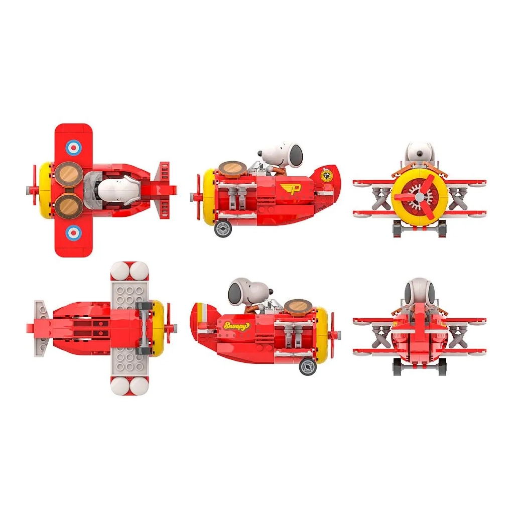 Конструктор Pantasy Snoopy - Біплан (86905) - зображення 6