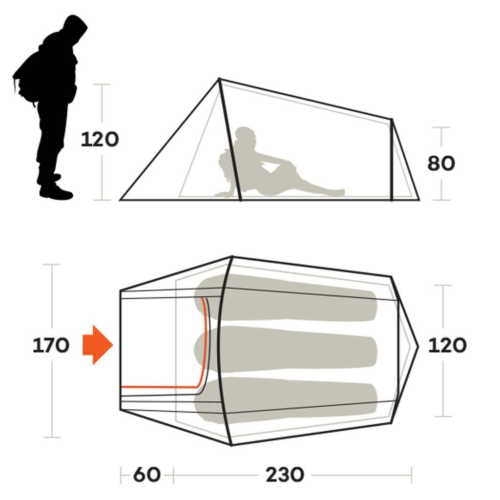 Намет Ferrino Sling 3 Blue (91036NBB) (929753) - зображення 3