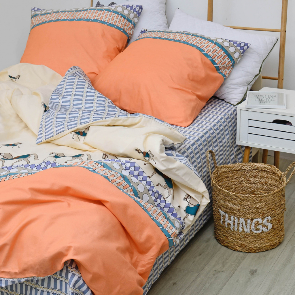 Постільна білизна Viluta 547 Сатин Твіл полуторна (2000000043296) - зображення 5