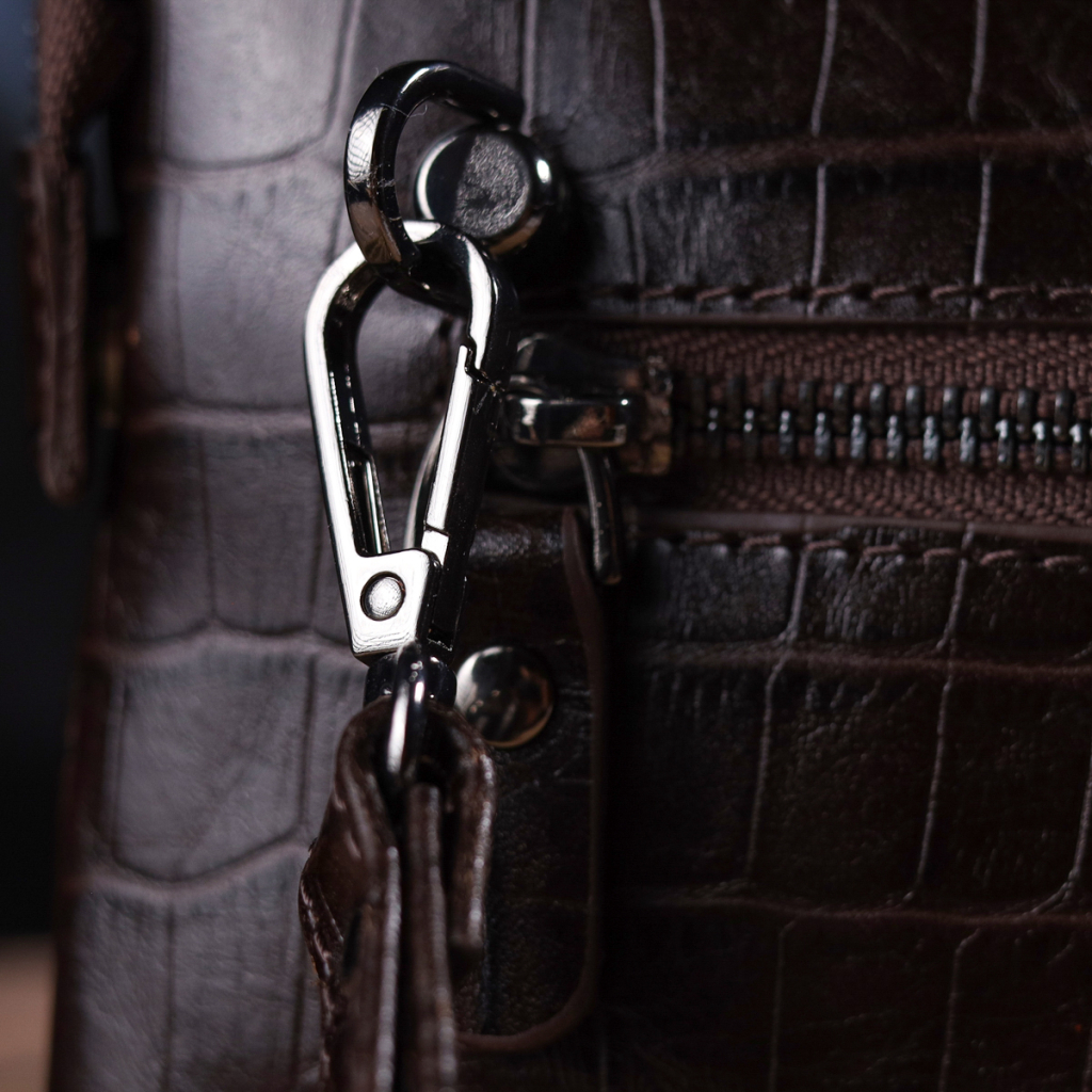 Сумка Canpellini З натуральної шкіри Коричнева (21552) - зображення 11