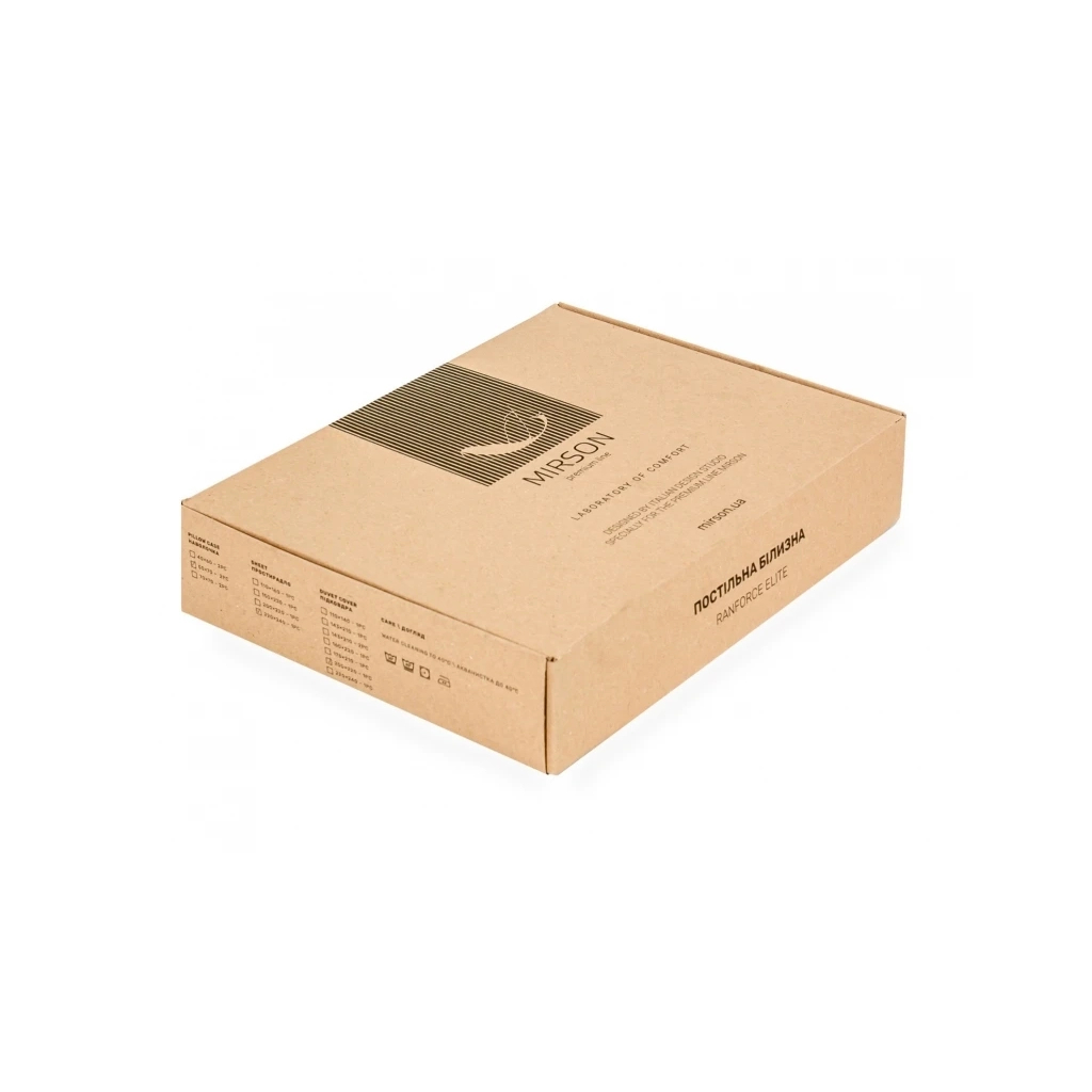 Постільна білизна MirSon Бязь Ranforce Elite 19-2508 Cascata 175х210 (2200004674353) - зображення 6