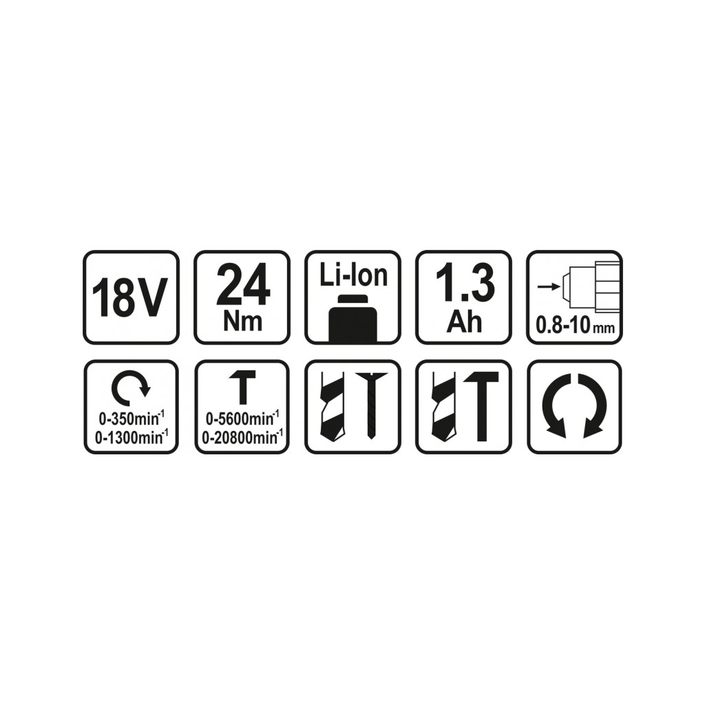 Шуруповерт Sthor 78974 - зображення 2