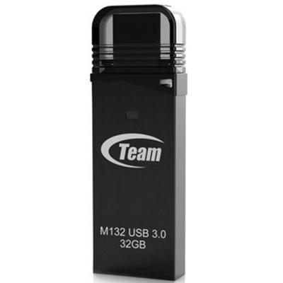 USB флеш накопичувач Team 32GB M132 Black USB 3.0 (TM13232GB01) - зображення 1