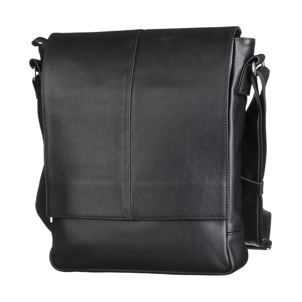 Сумка Shvigel Шкіряна Чорна (00859) - зображення 1