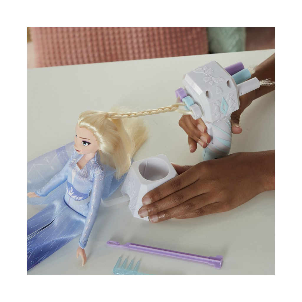Лялька Hasbro Disney Frozen 2 Ельза Чарівна зачіска (6336285) - зображення 8