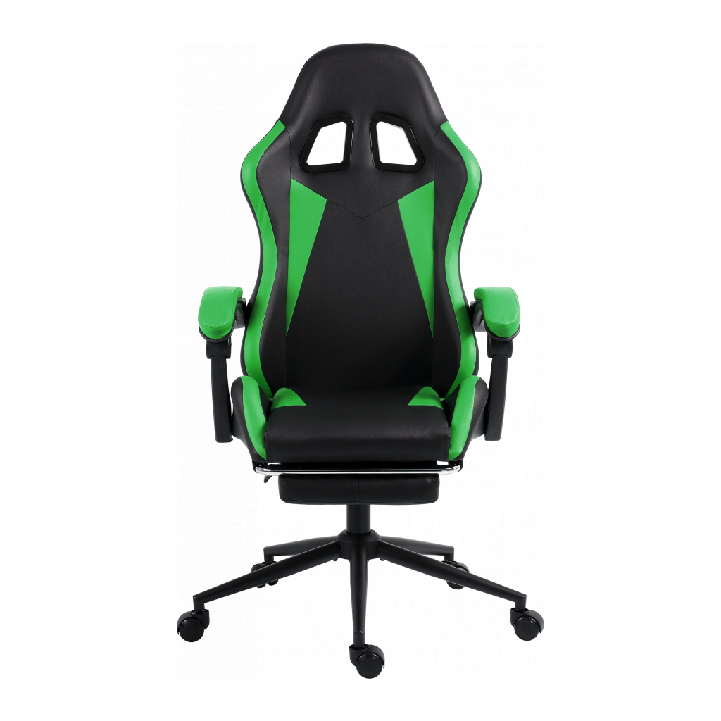 Крісло ігрове GT Racer X-2323 Black/Green - зображення 5