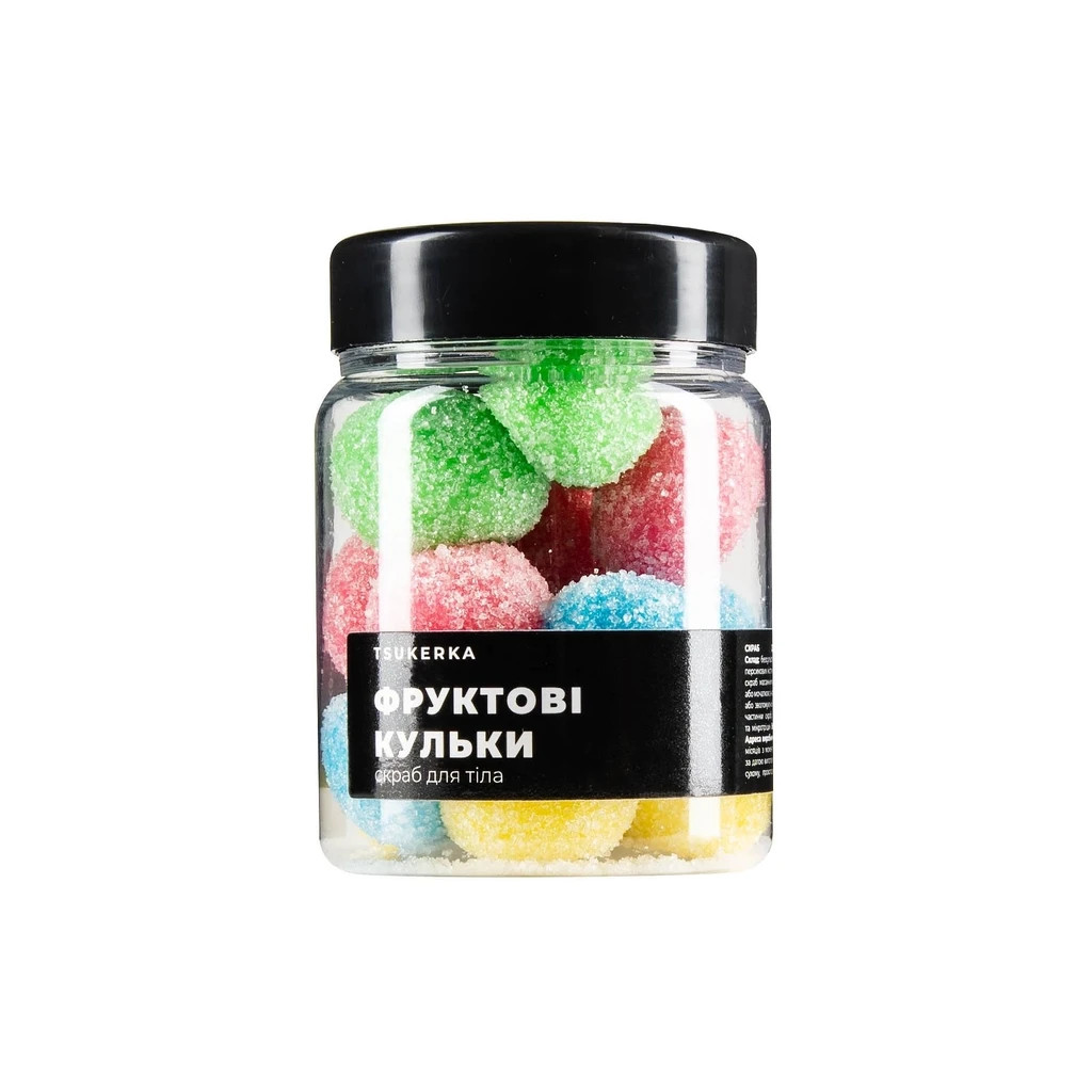 Скраб для тіла Tsukerka Фруктові кульки 250 мл (2000000002392/4820266831141) - зображення 1