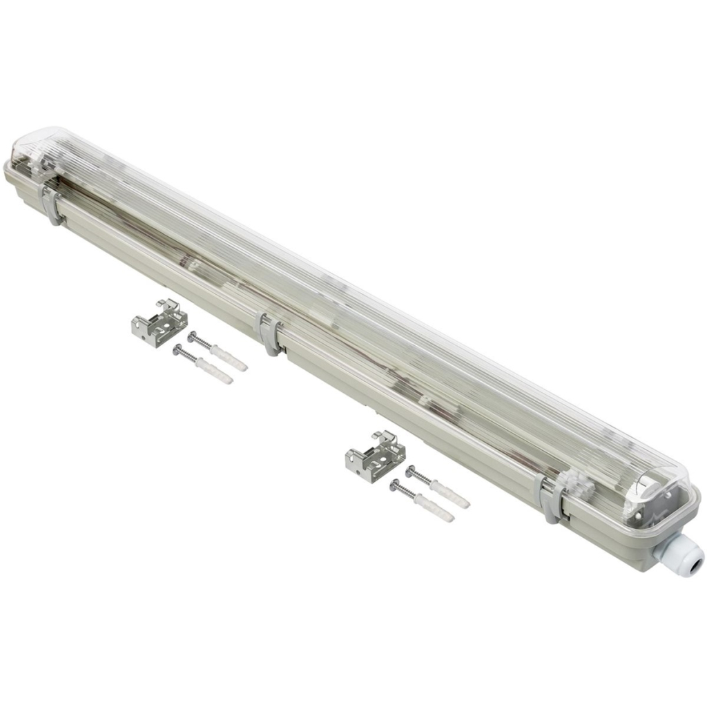 Світильник Delux PC7 LED SLIM IP65 G13 без ламп (90020187) - изображение 1