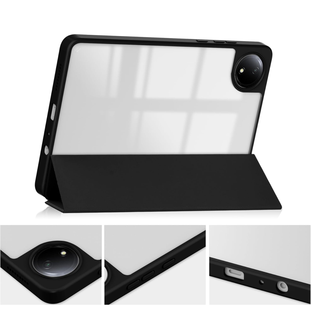 Чохол до планшета BeCover Soft Edge TPU Xiaomi Redmi Pad SE 8.7" Black (712564) - зображення 3