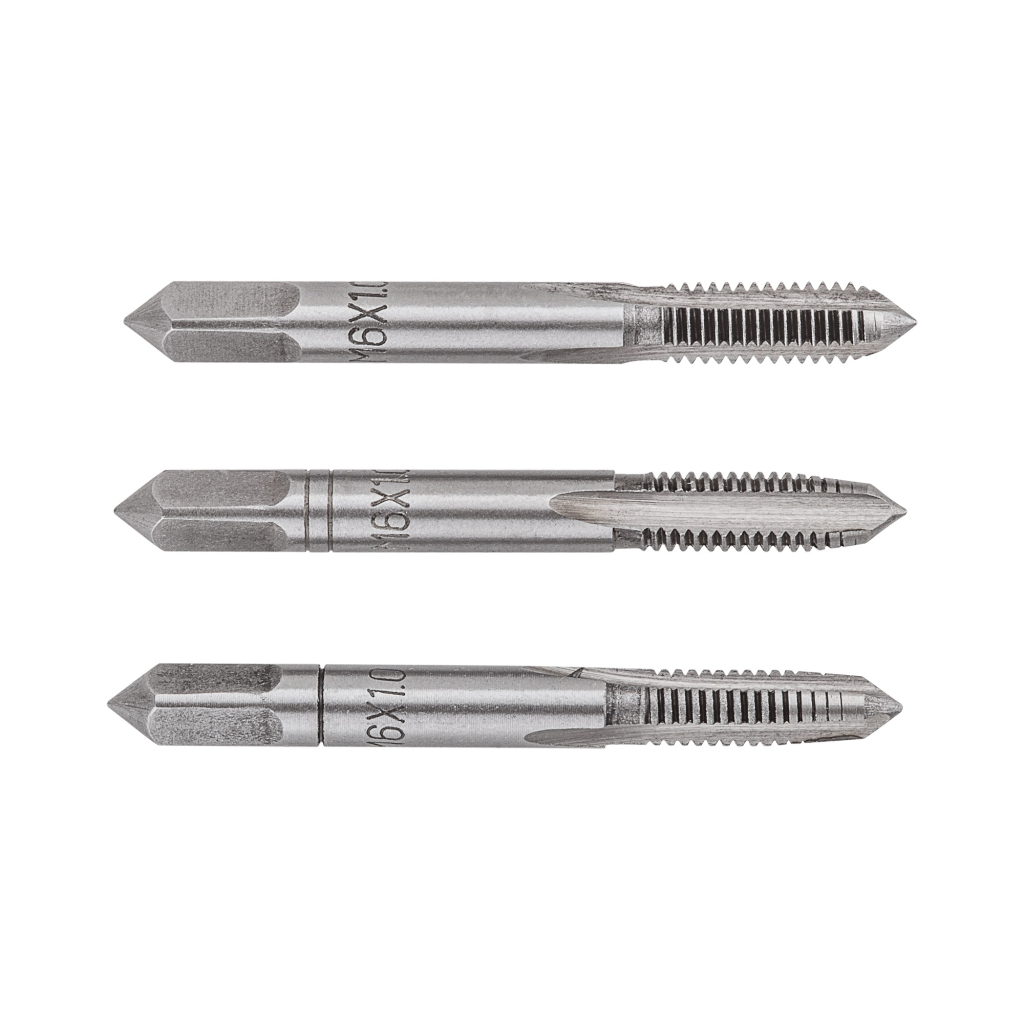 Мітчик Topex M6, крок 1.0 мм, 3 шт. (14A206) - зображення 1