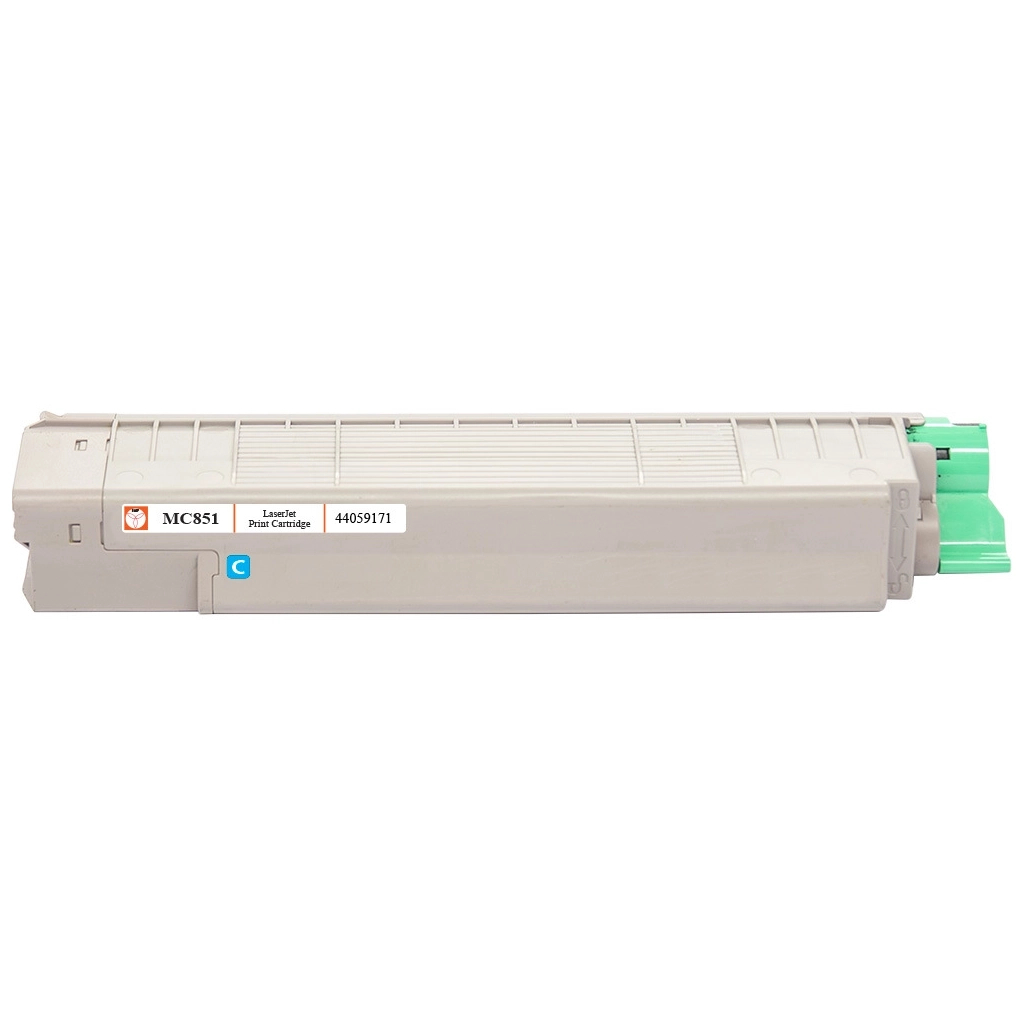 Тонер-картридж BASF OKI MC851/861/ 44059171 Cyan (KT-MC851C) - изображение 3