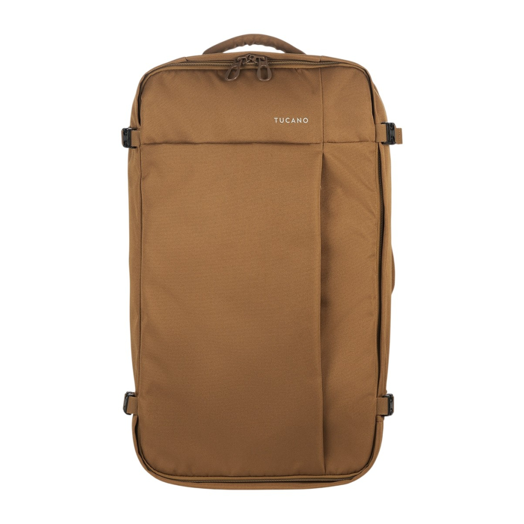 Дорожня сумка Tucano Tugo Trolley на 2-х колесах M 45 л коричнева (BTRTUG-M-MC) - зображення 2