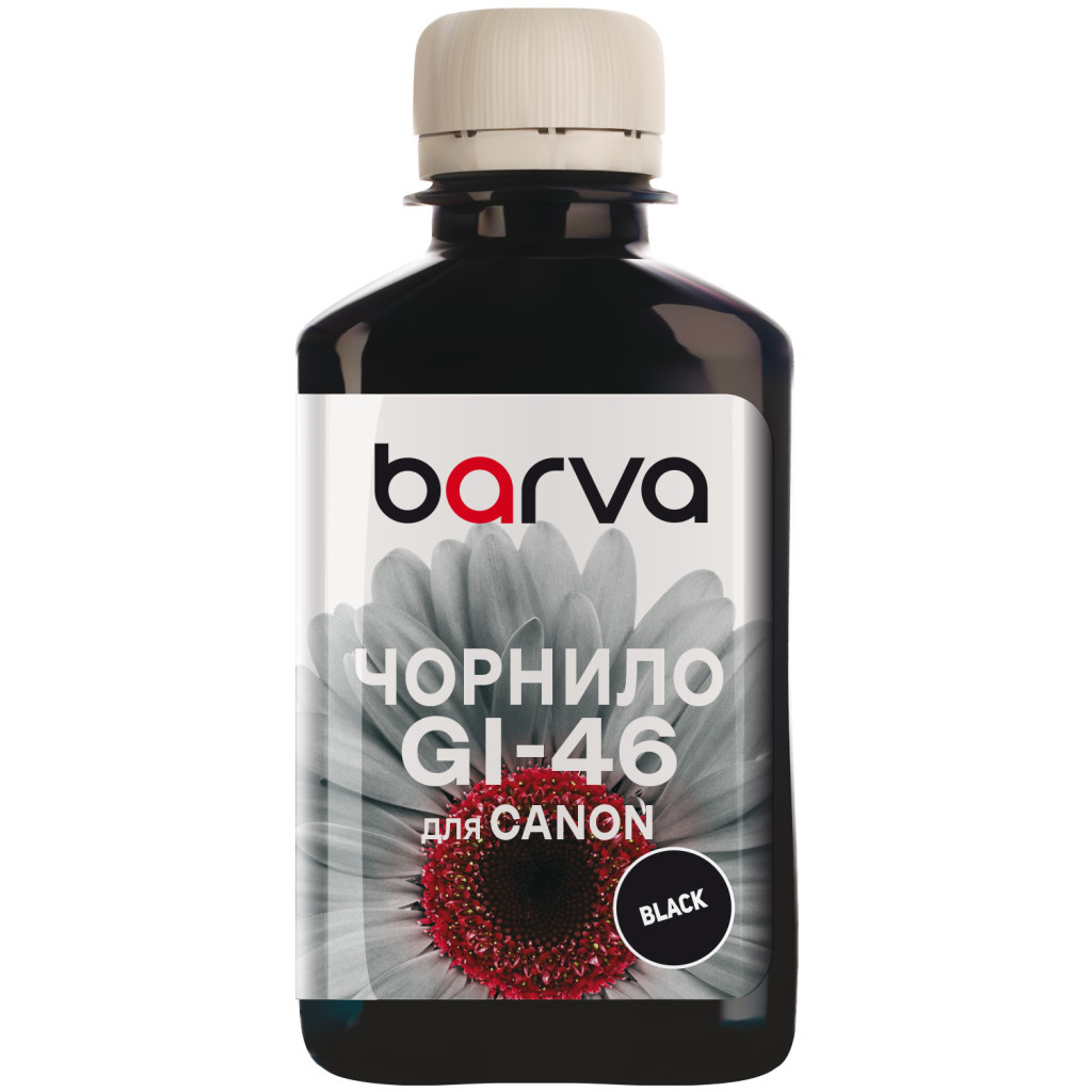Чорнило Barva Canon GI-46 180 мл, pigm. black (CGI46-907) - зображення 1
