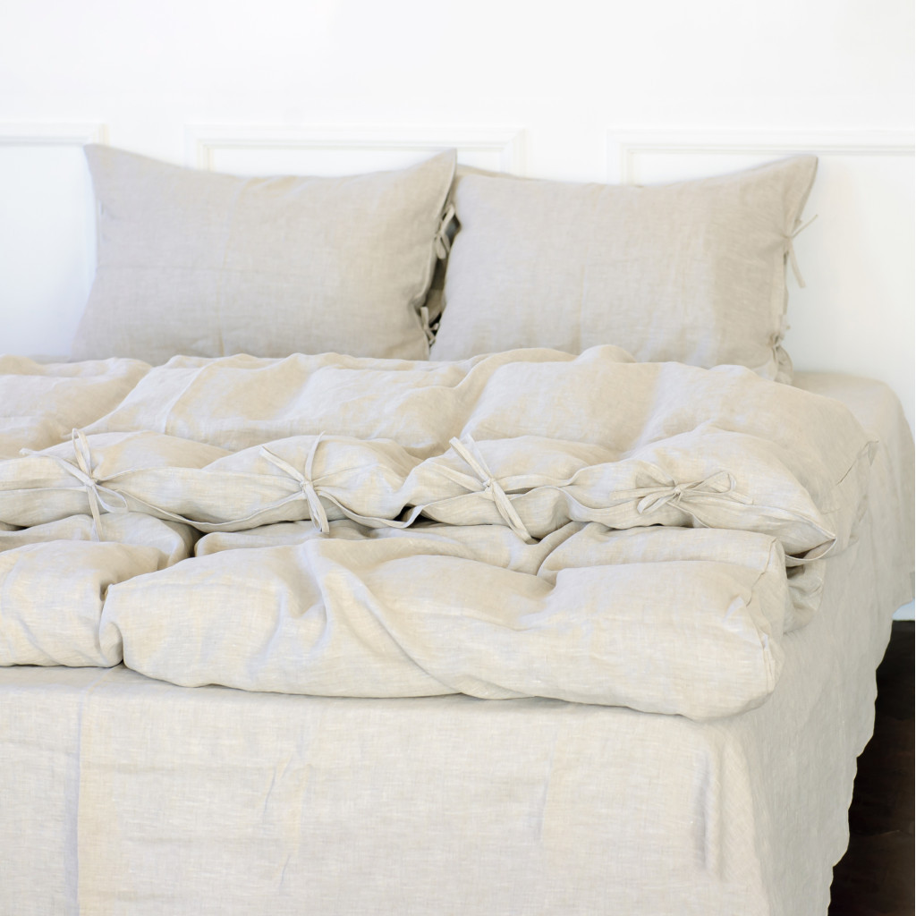 Постільна білизна MirSon Лен Grey sky 175х210 (2200005371091) - зображення 11