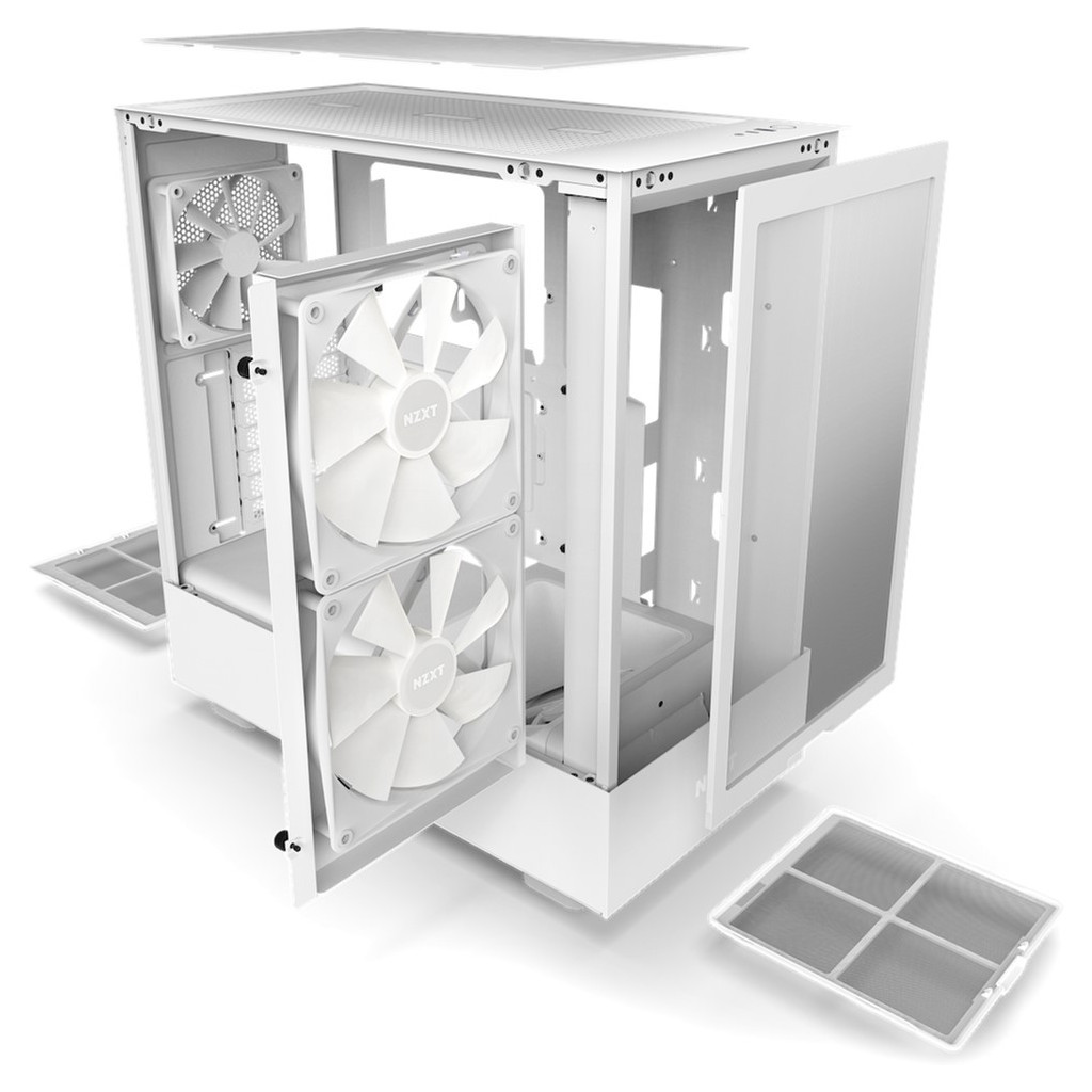 Корпус NZXT H5 Flow RGB 2023 All Black Edition (CC-H51FW-R1) - зображення 8