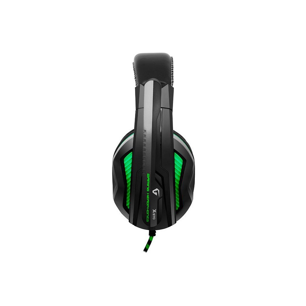 Навушники Gemix X-370 black-green - зображення 2