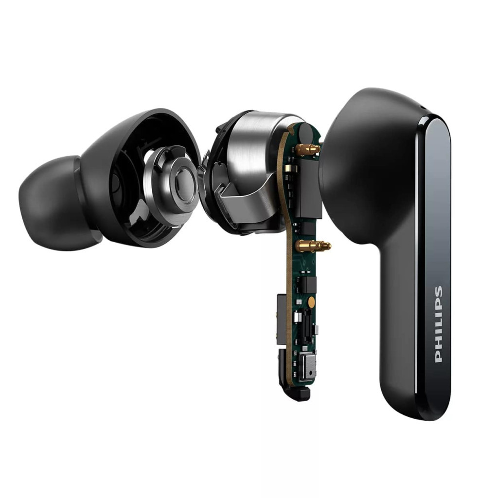 Навушники Philips TAT5506 TWS ANC Pro IPX5 Touch control Mic Black (TAT5506BK/00) - зображення 10