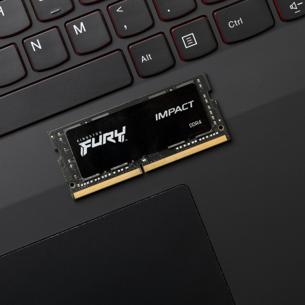 Модуль пам'яті для ноутбука SoDIMM DDR4 32GB 3200 MHz Fury Impact Kingston Fury (ex.HyperX) (KF432S20IB/32) - зображення 5