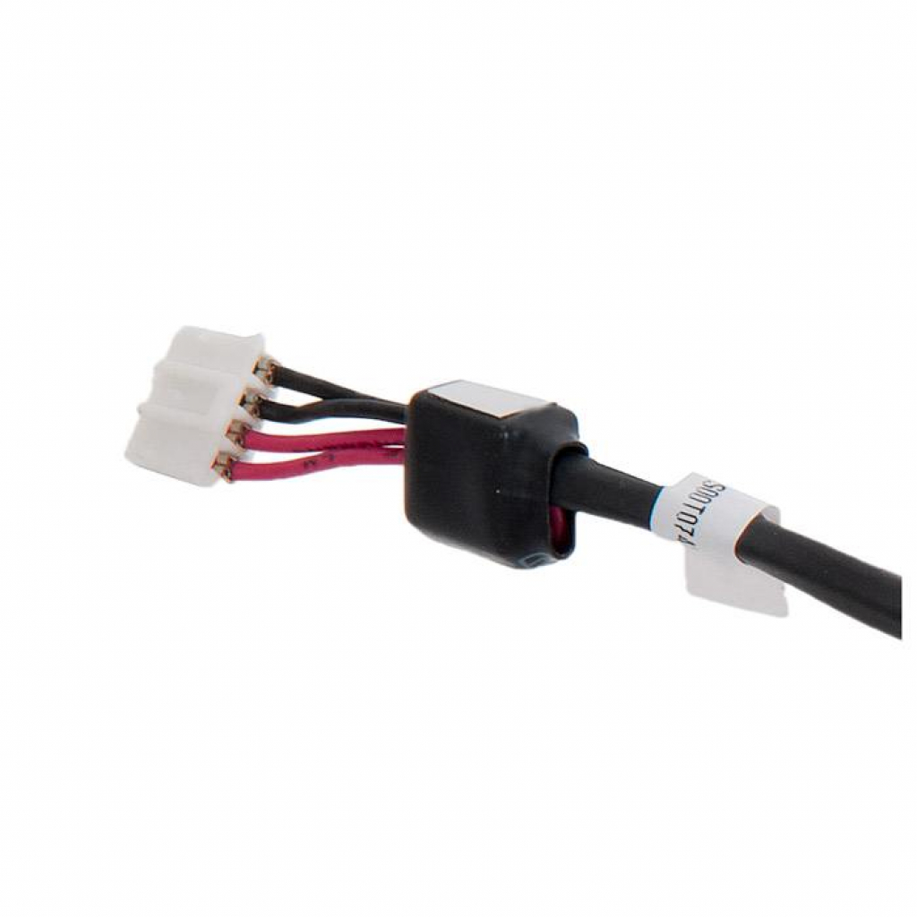 Роз'єм живлення ноутбука з кабелем Acer PJ765 (5.5mm x 1.7mm), 4-pin, 21 см (A49101) - изображение 2