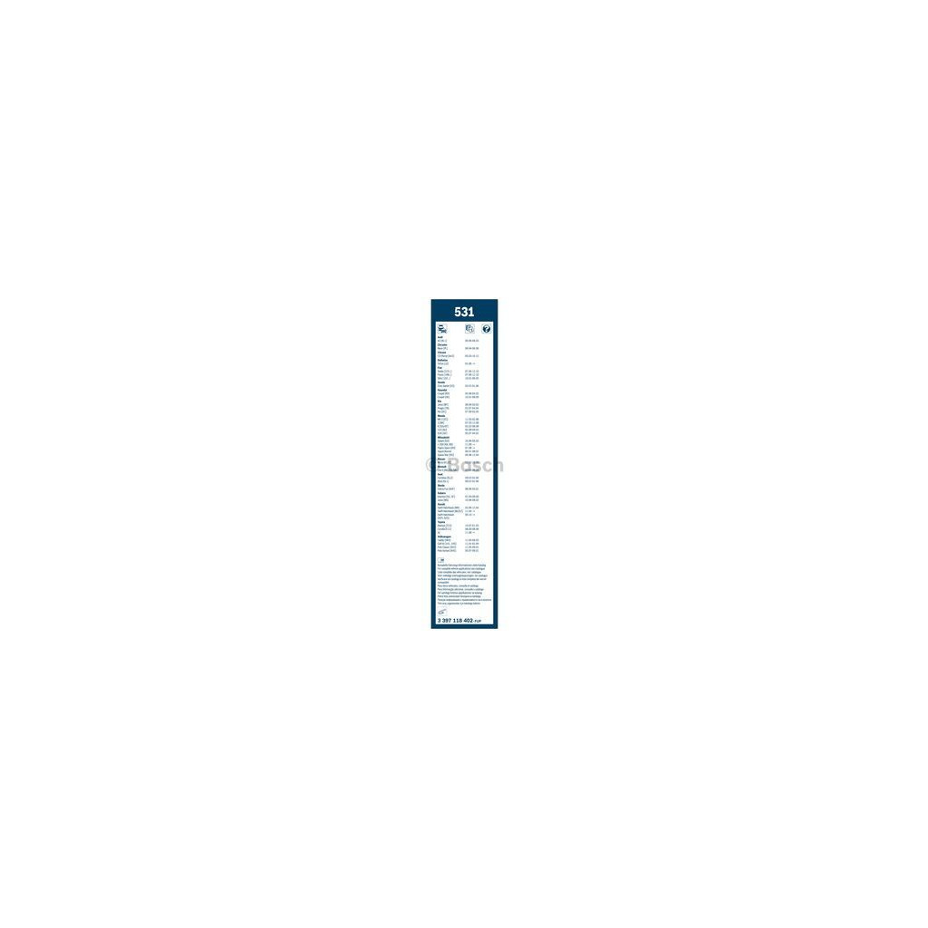 Щітка склоочисника Bosch 3 397 118 402 - зображення 3