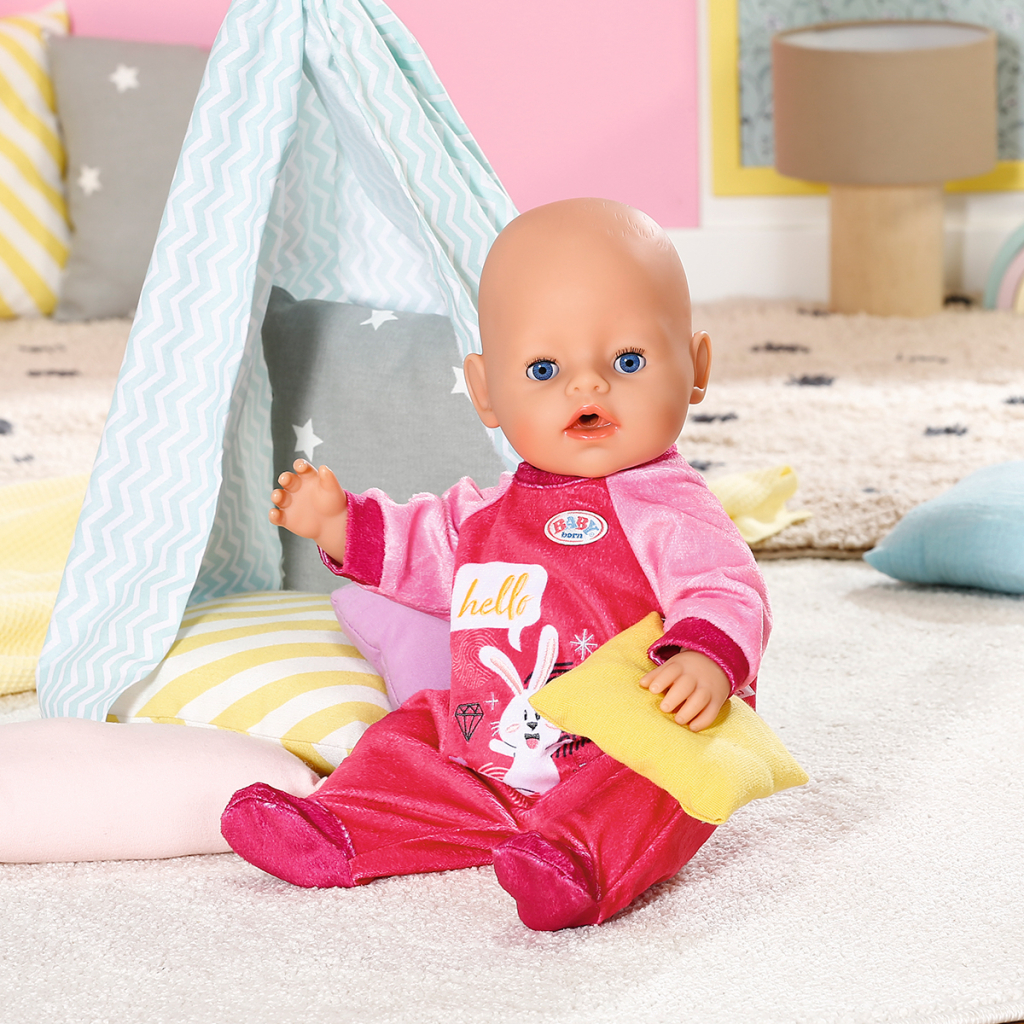 Аксесуар до ляльки Zapf Одяг для ляльки Baby Born Рожевий комбінезон 43 см (832646) - зображення 4