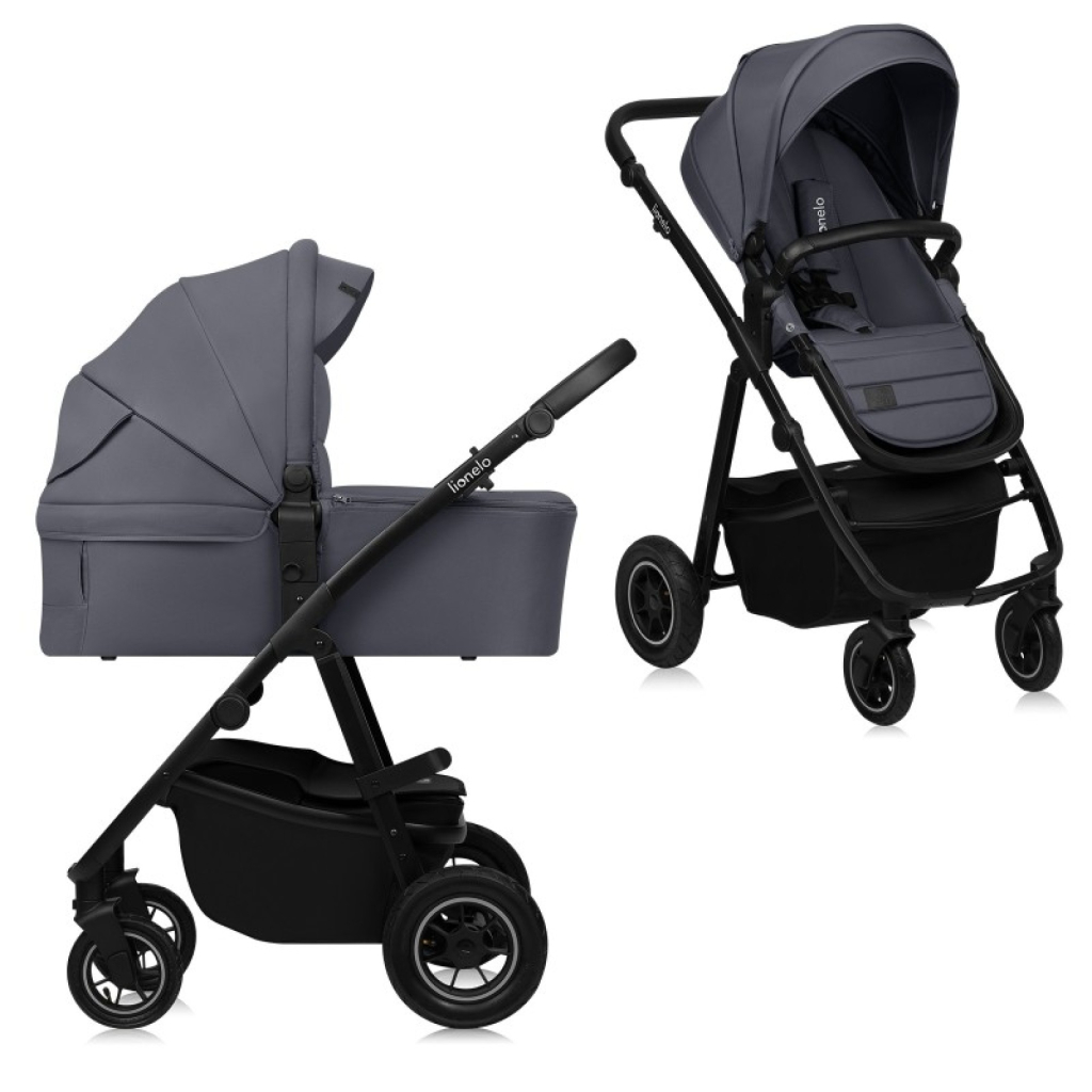 Коляска Lionelo 2 в 1 Amber Grey Graphite (LO-AMBER GREY GRAPHITE (2in1)) - зображення 1