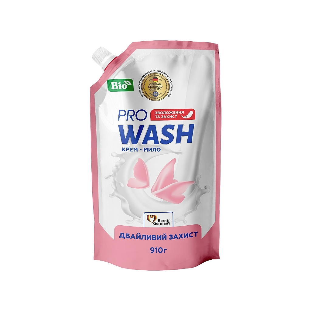 Рідке мило Pro Wash Дбайливий захист дой-пак 910 г (4262396140166) - зображення 1