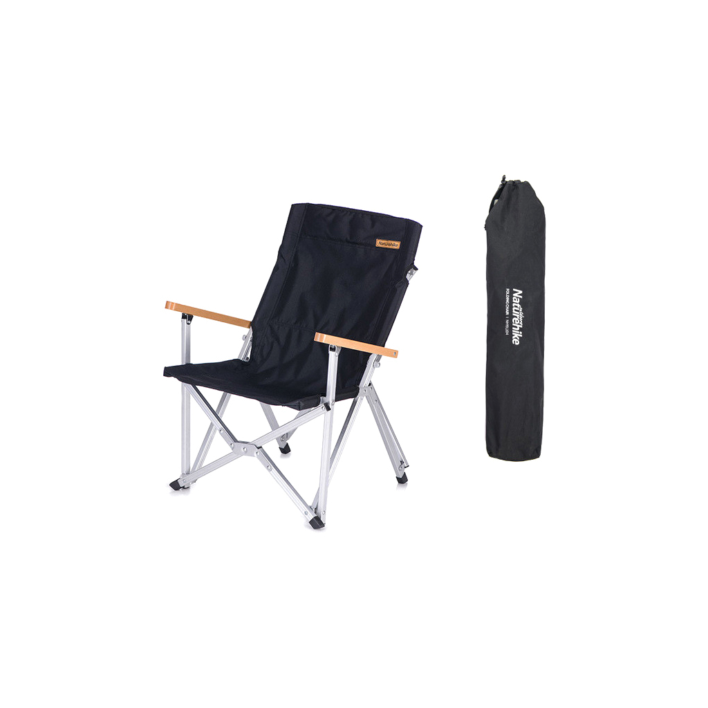 Крісло складане Naturehike Shangye NH19JJ004 Black (6927595739297) - зображення 1