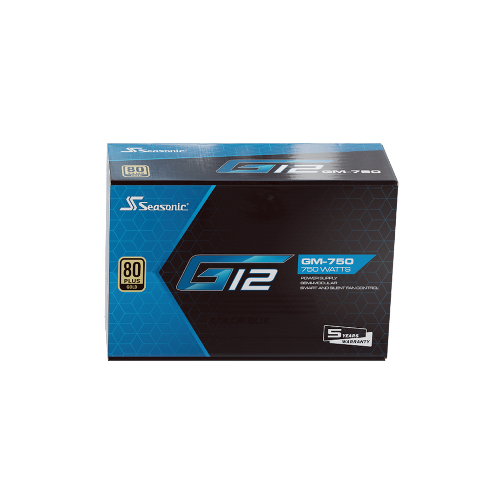 Блок живлення Seasonic 750W G12 GM-750 GOLD (A751GMAFH) - зображення 6