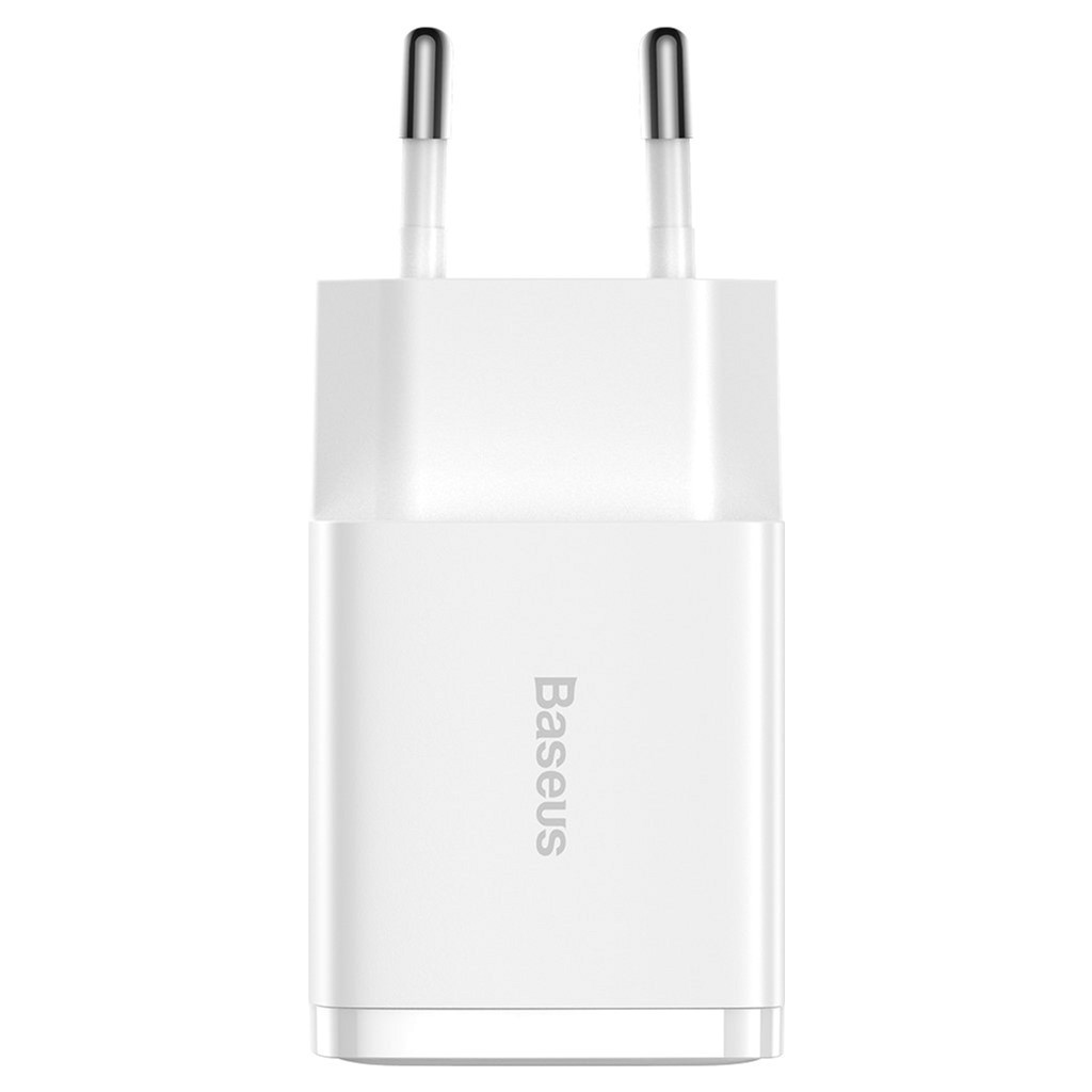 Зарядний пристрій Baseus Compact Charger 2U White (CCXJ010202) - зображення 5