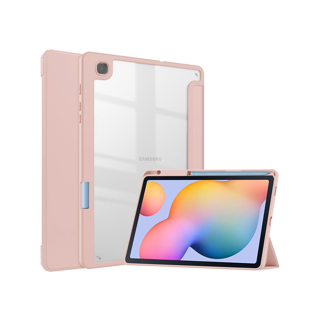 Чохол до планшета BeCover Soft Edge Pencil Mount Samsung Galaxy Tab S6 Lite 10.4 P610/P613/P615/P619 Rose Gold (708355) - зображення 2