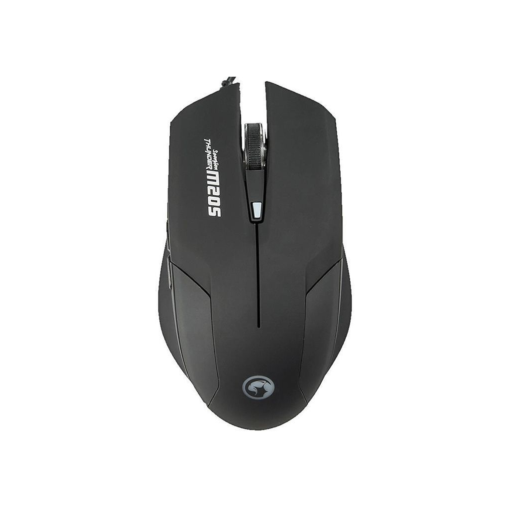 Мишка Marvo M205BK USB Black (M205BK) - зображення 1
