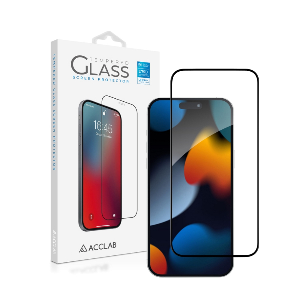 Скло захисне ACCLAB Full Glue Apple iPhone 15 (1283126575228) - зображення 2