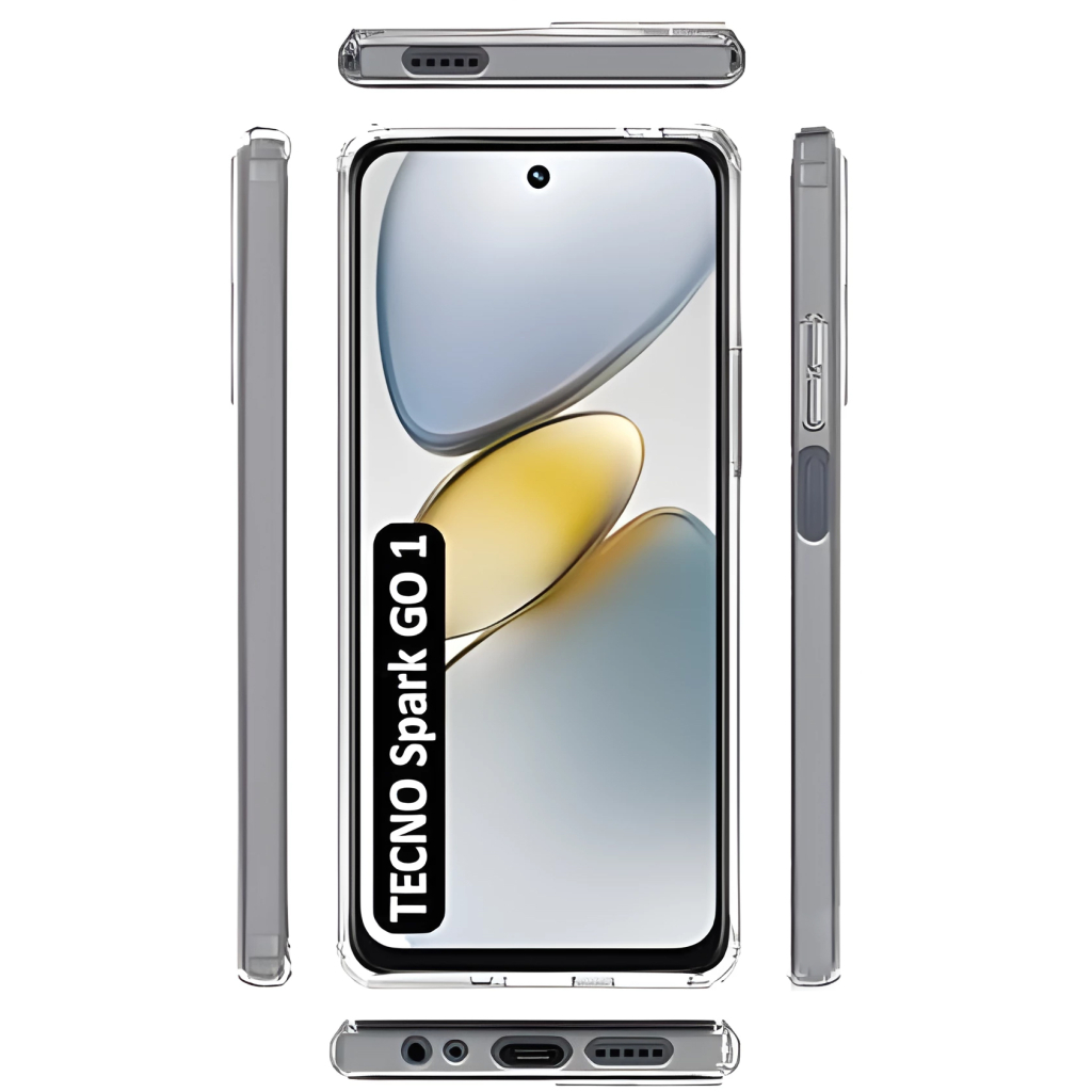 Чохол до мобільного телефона BeCover Tecno Spark Go 1 (KL4) Transparancy (712754) - зображення 2